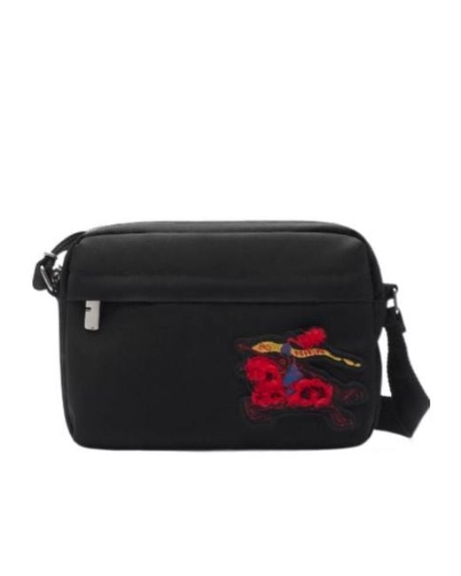 Burberry Black Ekd Crossbody Bag for men