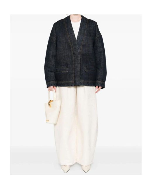 Jacquemus Blue The De-Nîmes Denim Cardigan