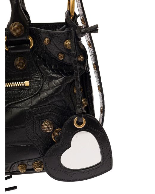 Balenciaga Black Neo Cagole Xs Handbag