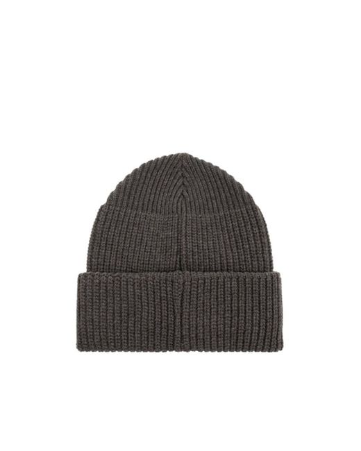 Vivienne Westwood Gray Logo Embroidered Beanie for men