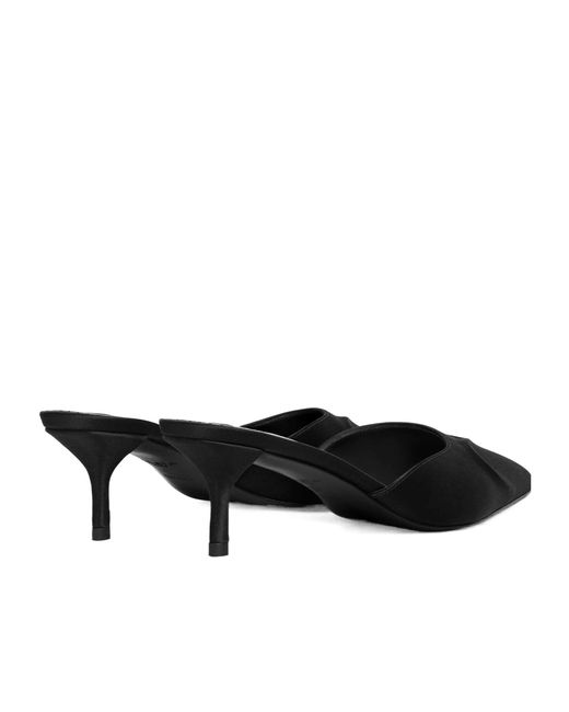 Alaïa Black Alaïa Le Coeur 3D Mules