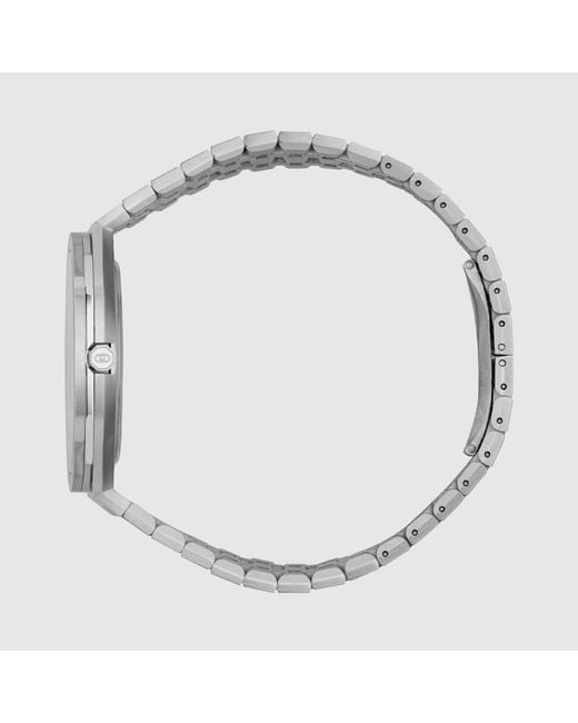 Gucci Gray 25H Watch, 40Mm for men