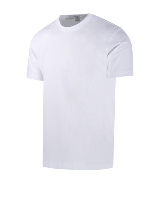 Comme des Garçons White Comme Des Garçons Shirt Fqt 003 Crew Neck T-Shirt for men