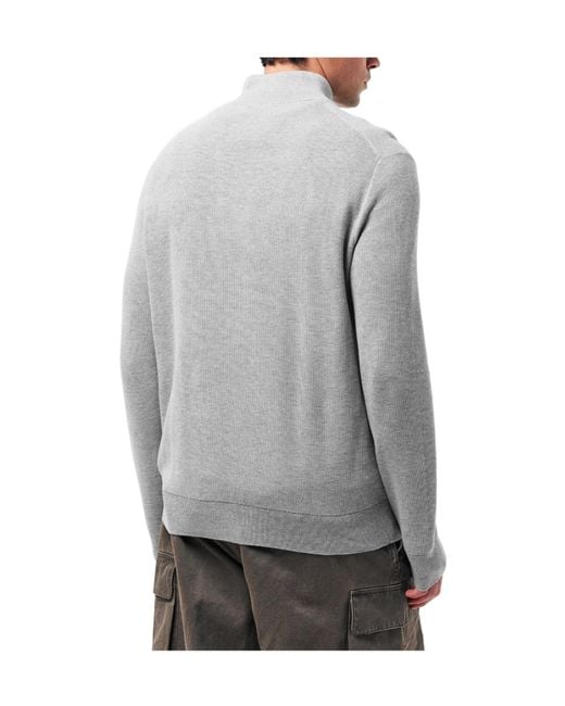 Polo Ralph Lauren Gray Half-Zipper Sweater for men