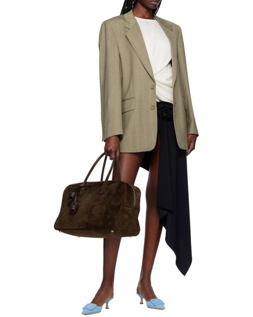 Magda Butrym Brown Large Brigitte Tote Bag