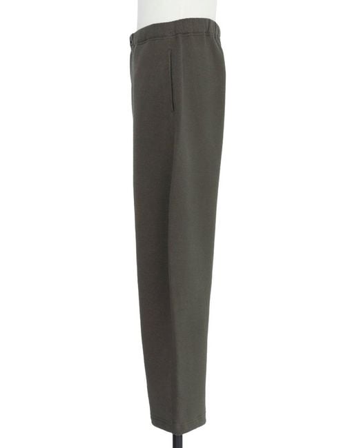 Sacai Gray Cotton Jersey Pants for men
