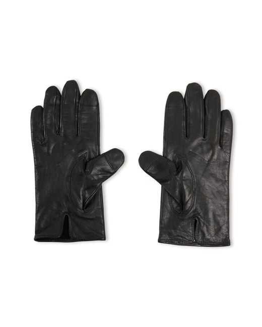 Boss Black Gioli Fleece Gloves for men