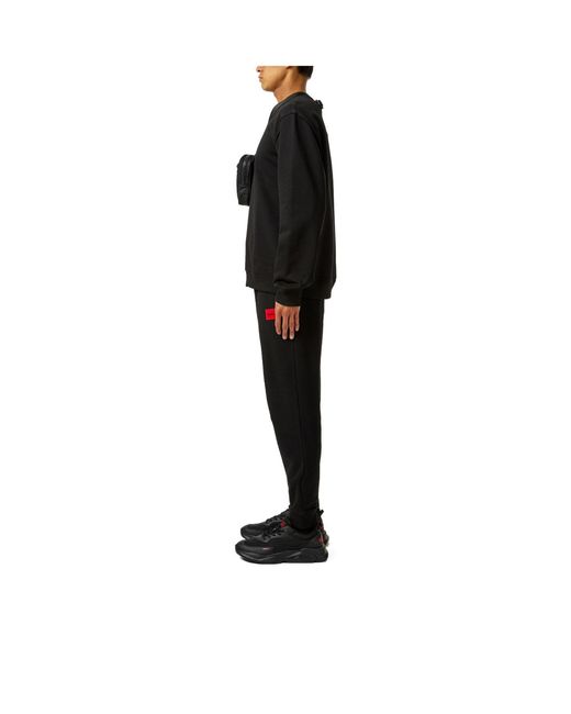 Boss Black Solid Color Sneakers for men