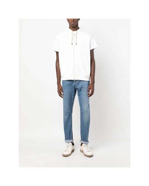 Brunello Cucinelli Light Blue Jeans for men