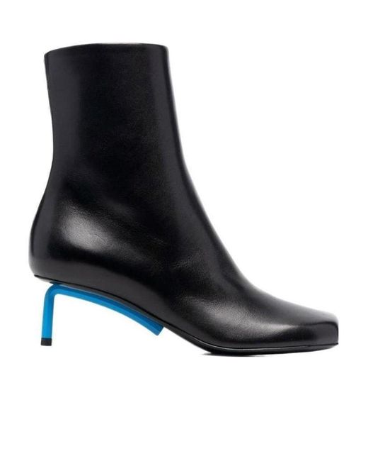 Off-White c/o Virgil Abloh Black Allen Ankle Booties