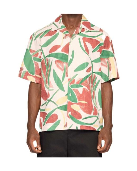 Jacquemus Multicolor Fonccio Camp Short-Sleeved Shirt for men