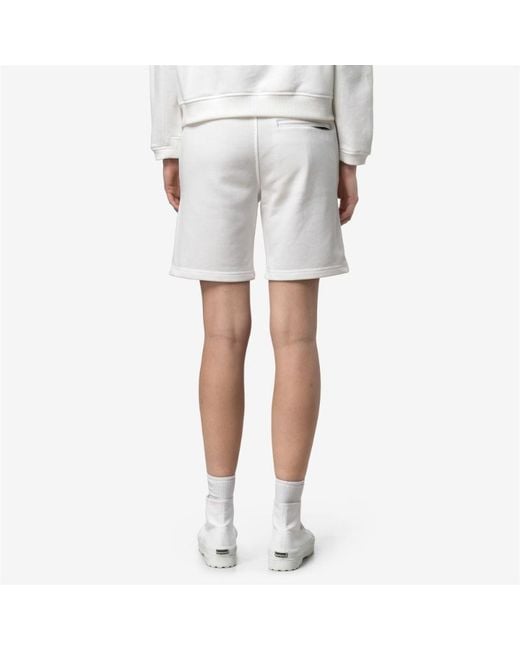 K-Way Gray Casmir Fleece Shorts for men