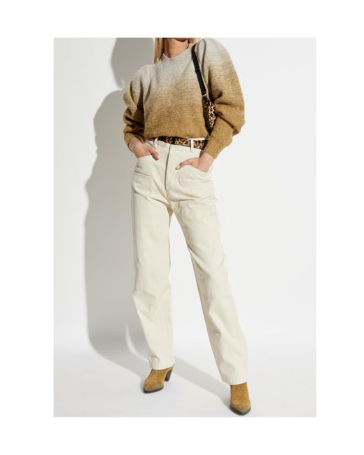 Isabel Marant Natural Emmy Trousers