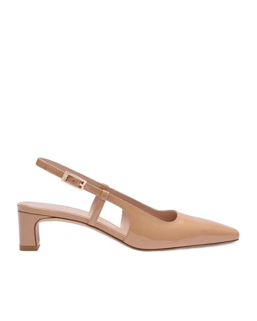 Stuart Weitzman Pink Baby Babette Slingback