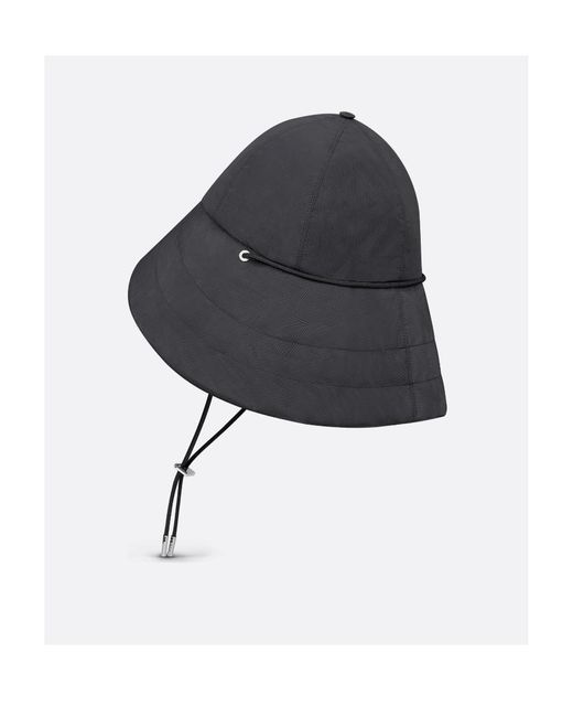 Dior Black Homme All-Over Patterned Hat for men