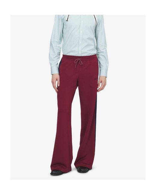McQueen Purple Mcqueen Logo Joggers for men