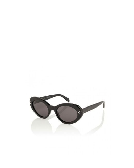 Céline Multicolor Logo Cat-Eye Frame Sunglasses