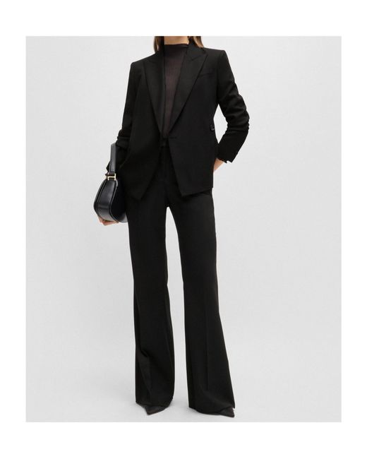 Boss Black Boss Double Breasted Slim-Fit Blazer