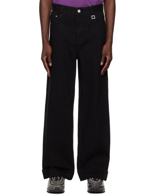 Wooyoungmi Blue Multi-Pocket Jeans for men