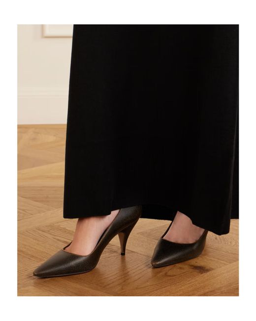The Row Black Liisa's High Heels