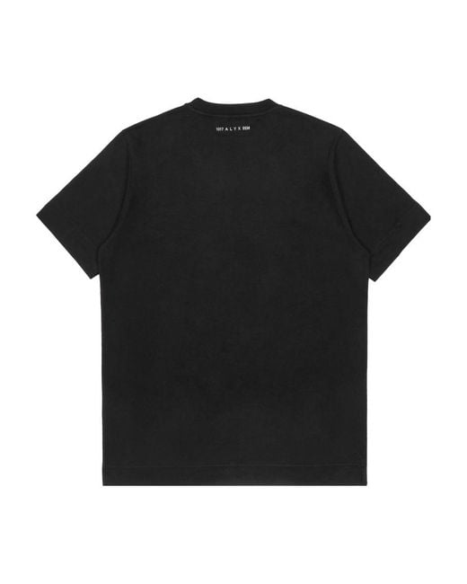 1017 ALYX 9SM Black 1017 9Sm Logo Printed Crewneck T-Shirt for men