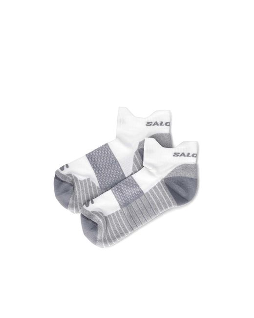 Salomon Lab White Logo 2Pack Socks for men