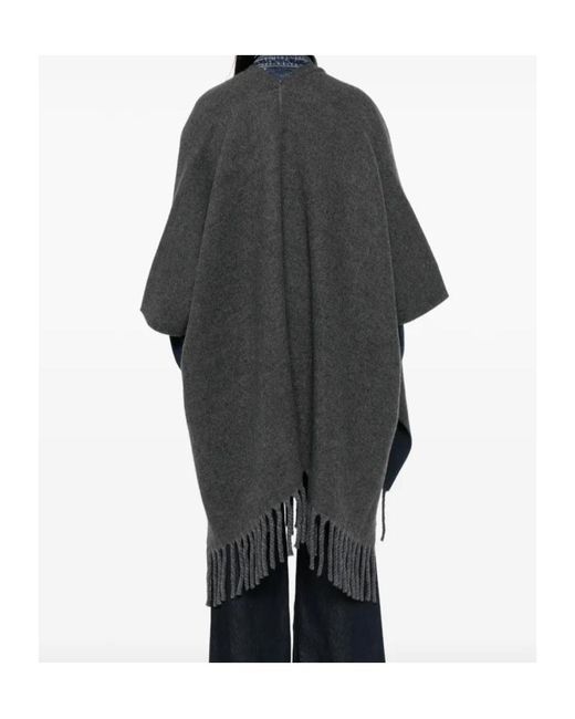 Brunello Cucinelli Black Fringes-Detail Cap