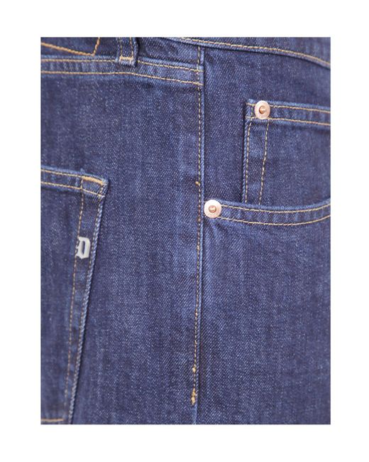 Dondup Blue Icon Denim Jeans for men
