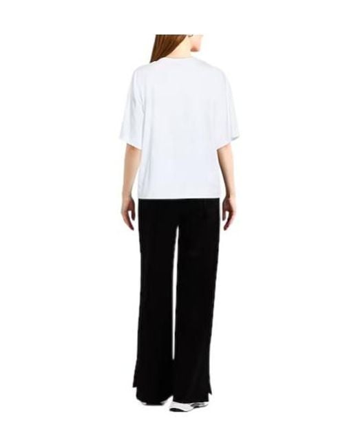 Dolce & Gabbana White Minimal Short Sleeve T-Shirt