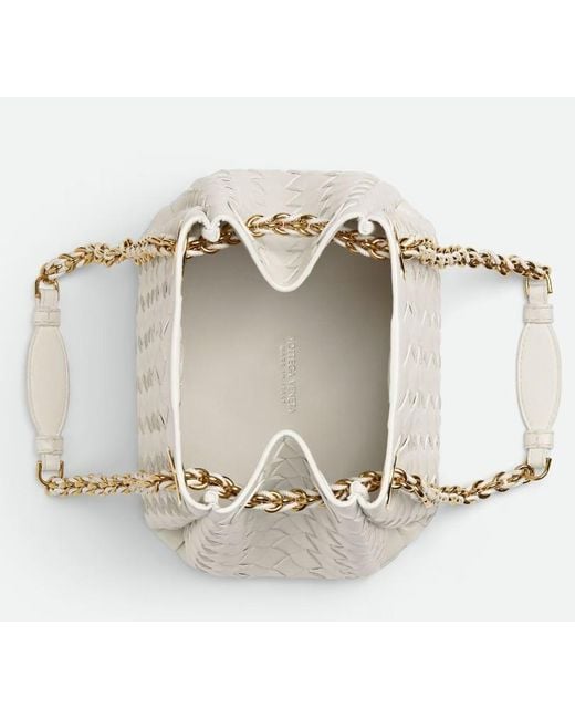 Bottega Veneta Natural Leather Parachute Shoulder Bag