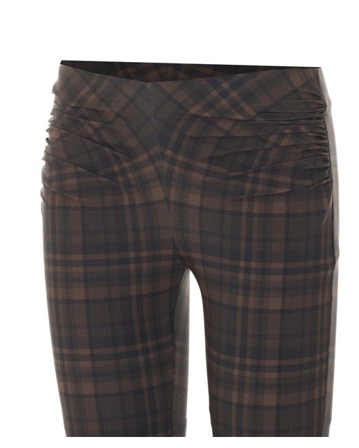 Aniye By Black Checked Casual Trousers