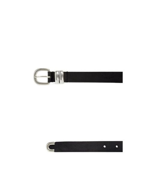 By Malene Birger White Pin Buckle Belt