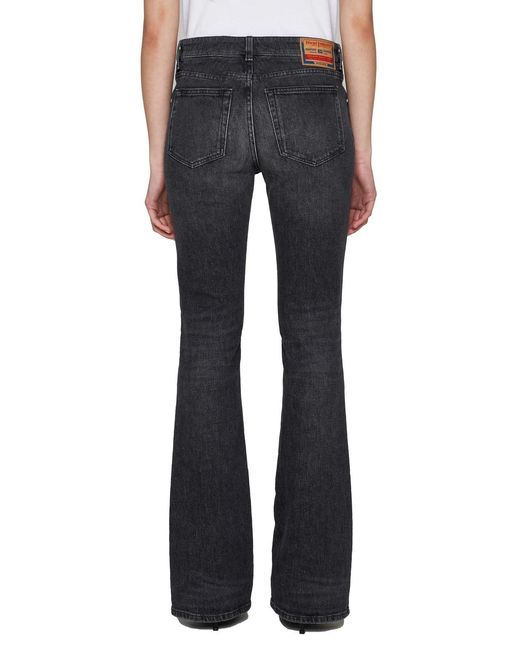 DIESEL Gray 1969 D-Ebbey Bootcut Flared Jeans