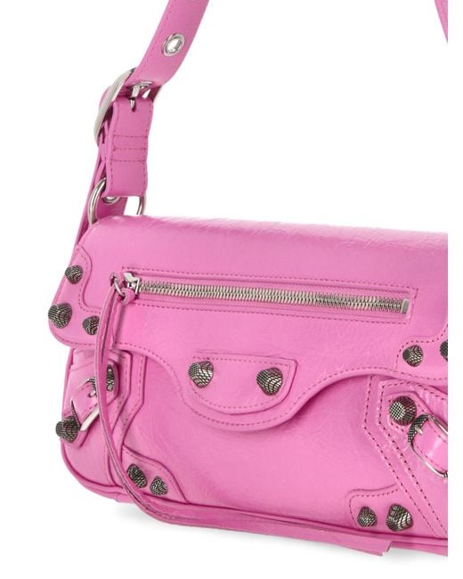 Balenciaga Pink Le Cagole Shoulder Bag