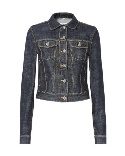 Fendi Blue Denim Jacket