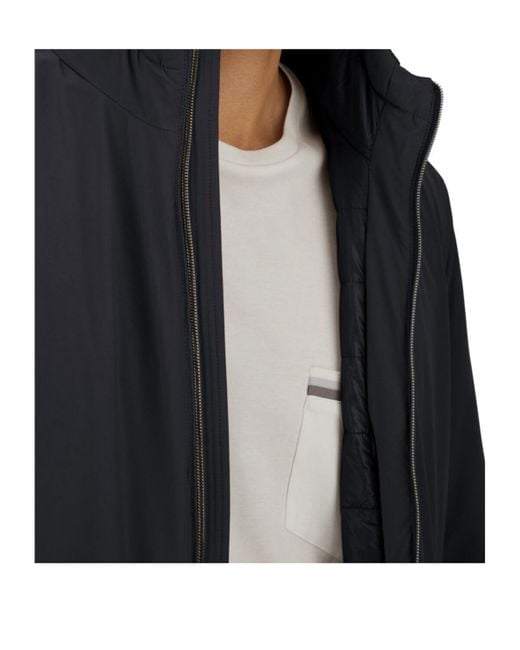 Herno Blue Hooded Parka for men