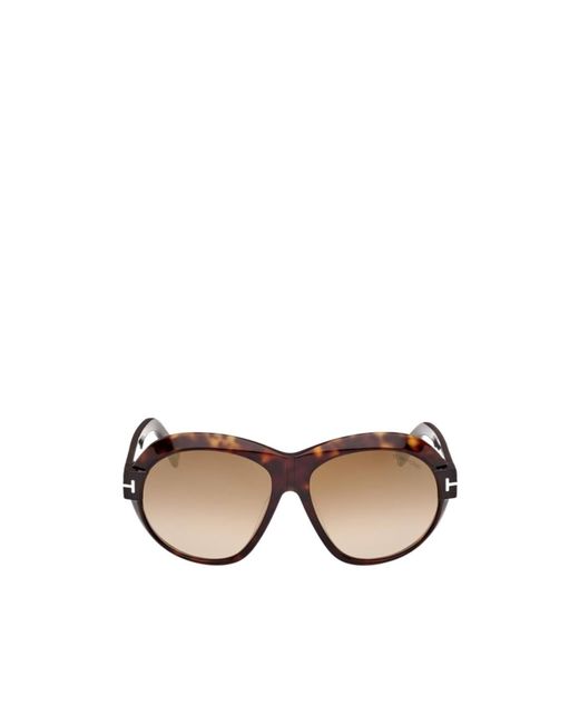Tom Ford Multicolor Eyewear Inger Round Frame Sunglasses