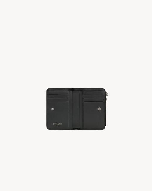 Saint Laurent Black Bifold Wallet