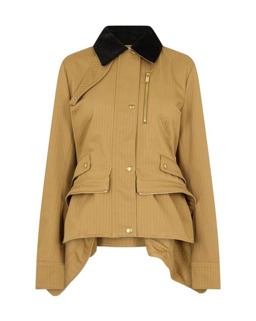 McQueen Metallic Herringbone Track Jacket