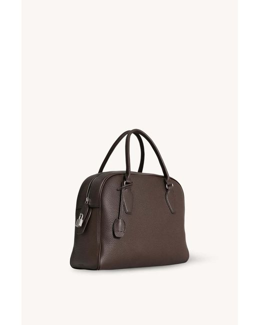 The Row Brown India 12 Top Handle Totebag