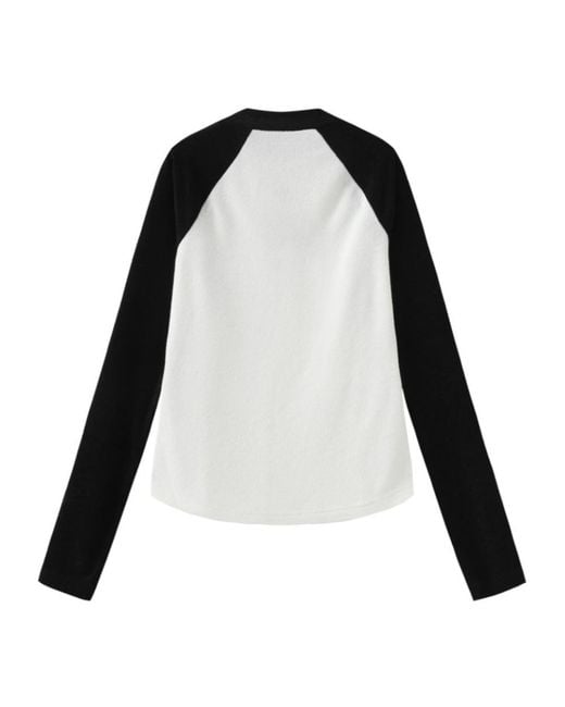 Marissa Chiara Black Long-Sleeved T-Shirt