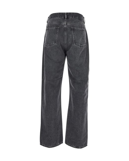 Won Hundred Gray Belted Regular-Fit Jeans for men