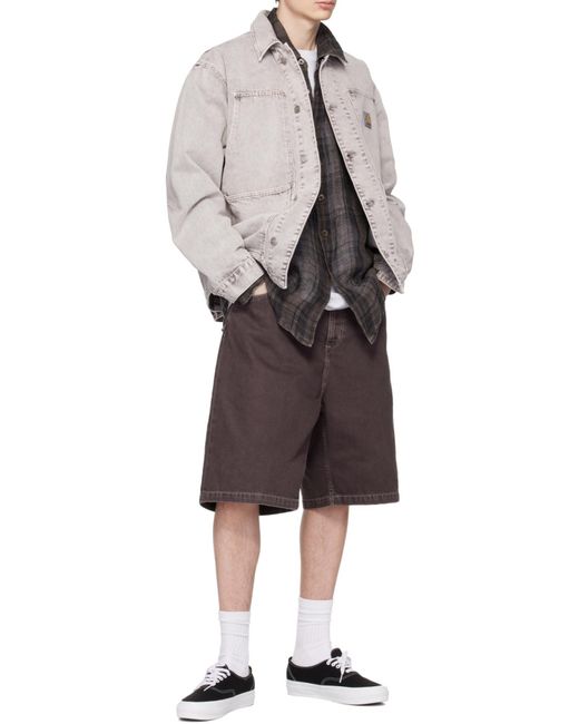 Carhartt Gray Og Double Front Jacket for men