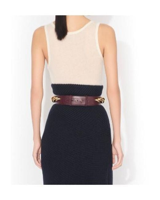 Alaïa White Alaïa Sheer Tank Top