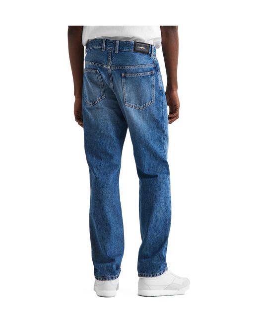 Givenchy Blue Solid Color Jeans for men