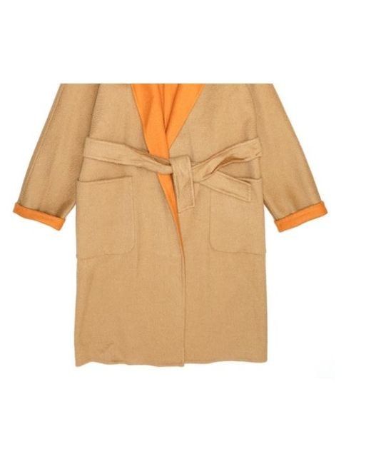 Max Mara Natural Lapel Coat