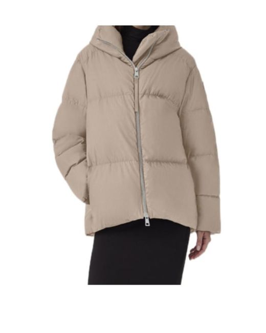Canada Goose Natural Logo Patch Zip-Up Jacket