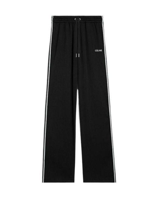 Céline Black Tracksuit Pants for men