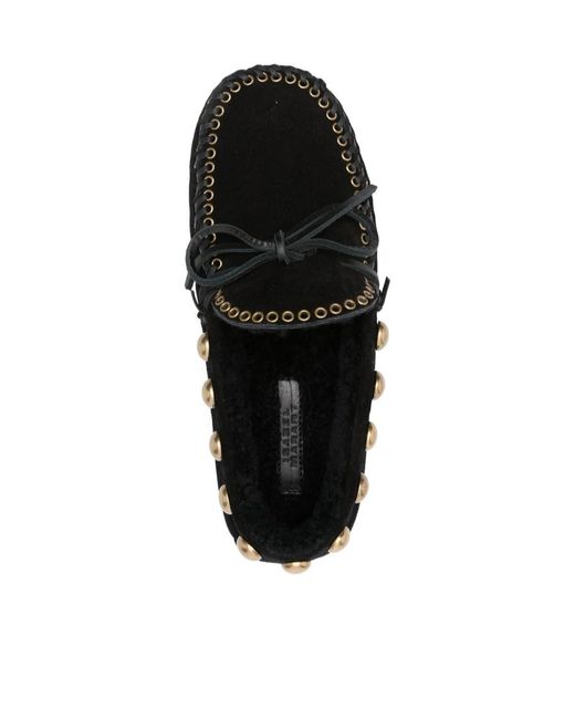 Isabel Marant Black Loafers