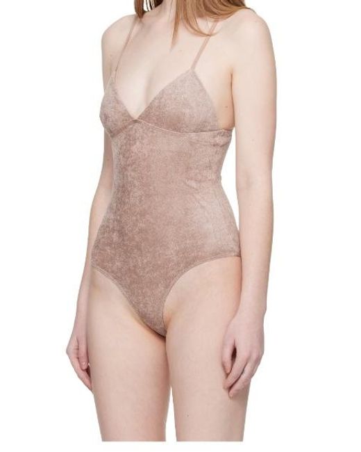 Baserange Multicolor Suspender Bodysuit